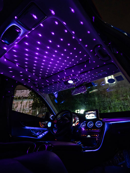 PROYECTOR PRO LED VIOLETA PARA AUTOS🚗 ENVIO GRATIS